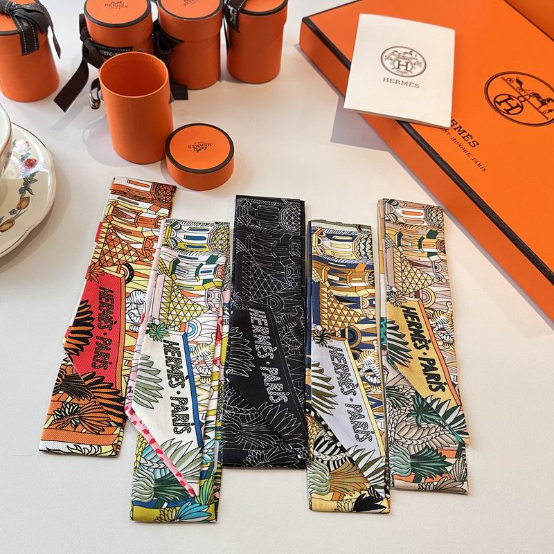 Hermes silk ribbon hm38